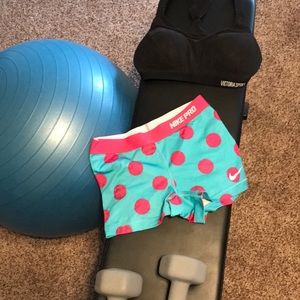 Nike pro spandex shorts